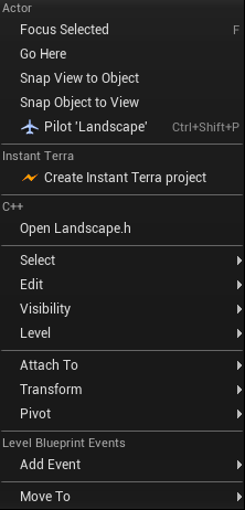 Open in Instant Terra