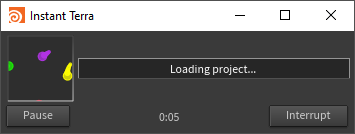 loading project