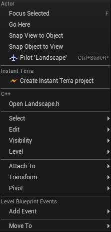 create instant terra project