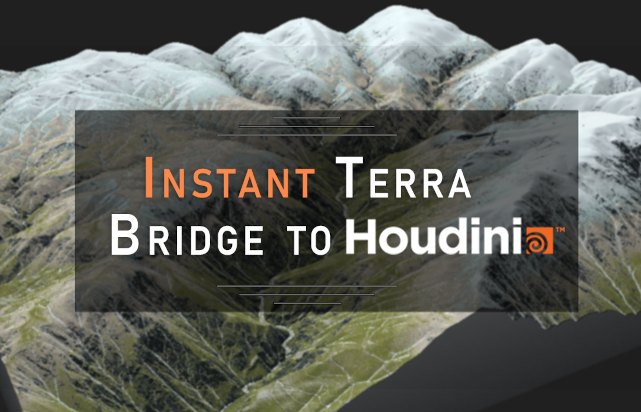 Bridge to Houdini for your terrain